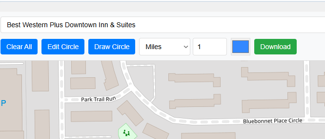User Guide for Draw Circle on Map / Radius Map Tool free map tools radius
radius from postcode
miles radius from my location