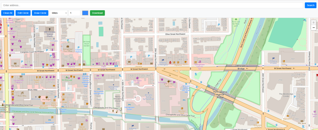 User Guide for Draw Circle on Map / Radius Map Tool free map tools radius
radius from postcode
miles radius from my location