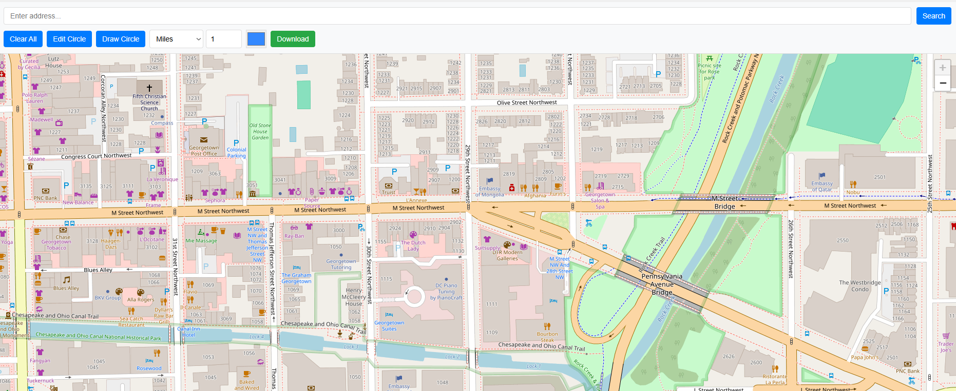 Radius Map Tool to Draw Circle - Image 11 