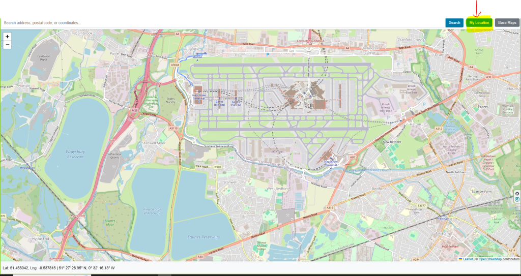 Elevation finder on map free online web mapping application.  Locate Yourself on Map Using Elevation Finder Application