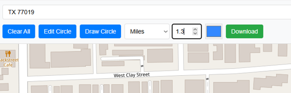 User Guide for Draw Circle on Map / Radius Map Tool free map tools radius
radius from postcode
miles radius from my location
