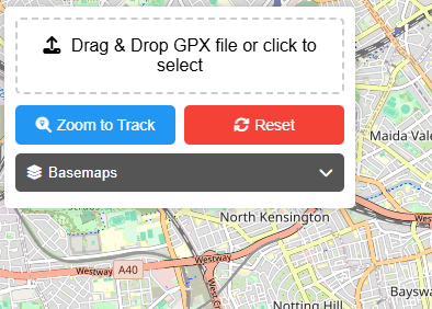 GPX data reader free web tool to view gps tracks online 