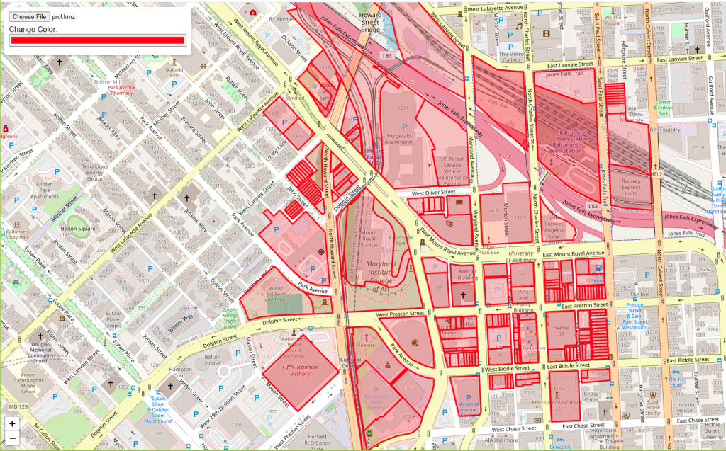 kml kmz viewer free online tool to view geodata on street map. 
