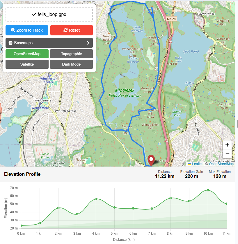 GPX data reader free web tool to view gps tracks online 